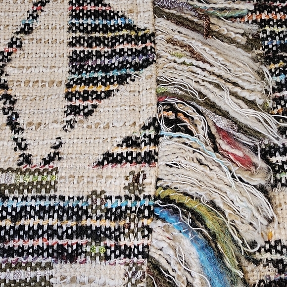 Zara Jacquard Fringe Coatigan (See Measurements for fit.) - Picture 11 of 15